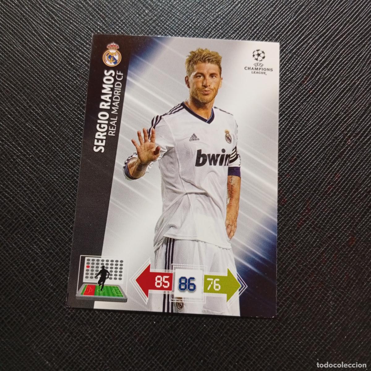 Cromos de f&uacute;tbol: SERGIO RAMOS REAL MADRID ADRENALYN CHAMPIONS LEAGUE 2012 2013 FUTBOL 12 13 - A188 PG424