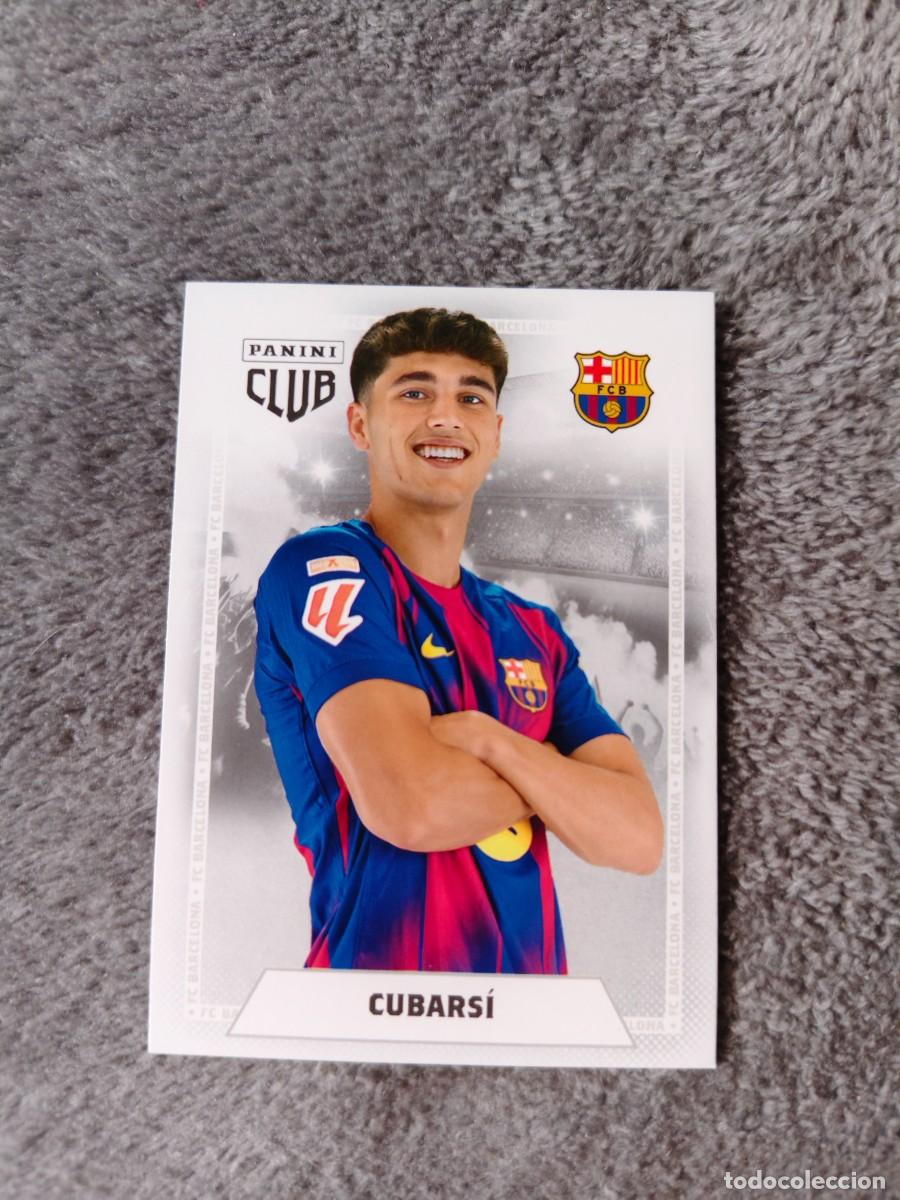 Cromos de f&uacute;tbol: 13 PANINI CLUB BARCELONA 25 26 CUBARS&Iacute; ADN 2025 2026