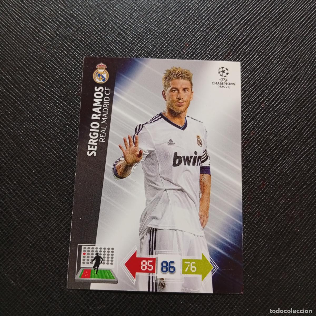 Cromos de f&uacute;tbol: SERGIO RAMOS REAL MADRID ADRENALYN CHAMPIONS LEAGUE 2012 2013 FUTBOL 12 13 - A188 PG424 B