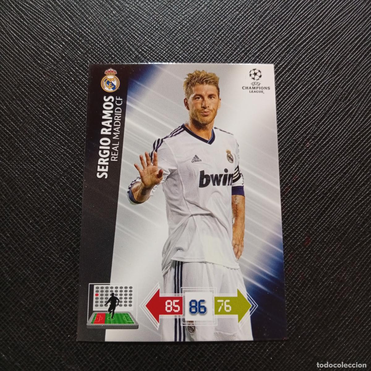 Cromos de f&uacute;tbol: SERGIO RAMOS REAL MADRID ADRENALYN CHAMPIONS LEAGUE 2012 2013 FUTBOL 12 13 - A188 PG433