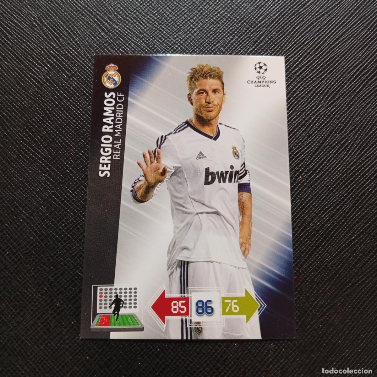Cromos de f&uacute;tbol: SERGIO RAMOS REAL MADRID ADRENALYN CHAMPIONS LEAGUE 2012 2013 FUTBOL 12 13 - A188 PG442 B