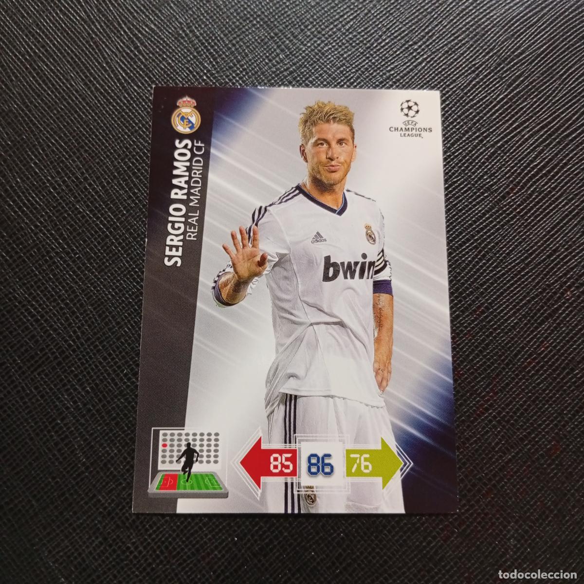 Fu&szlig;ball-Sticker: SERGIO RAMOS REAL MADRID ADRENALYN CHAMPIONS LEAGUE 2012 2013 FUTBOL 12 13 - A188 PG451
