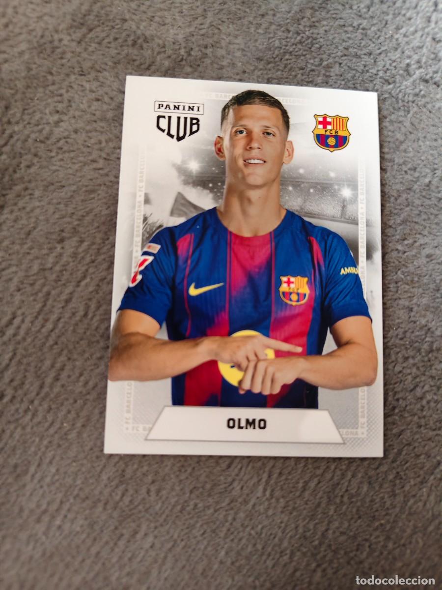 Fu&szlig;ball-Sticker: 24 PANINI CLUB BARCELONA 25 26 OLMO ADN 2025 2026