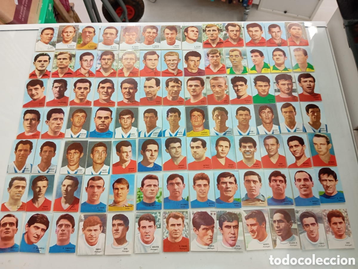 Figurine di Calcio: LOTE 168 CROMOS CAMPEONATO MUNDIAL FUTBOL INGLATERRA 1966 FHER DISGRA FIFA WORLD CUP SIN PEGAR NUNCA