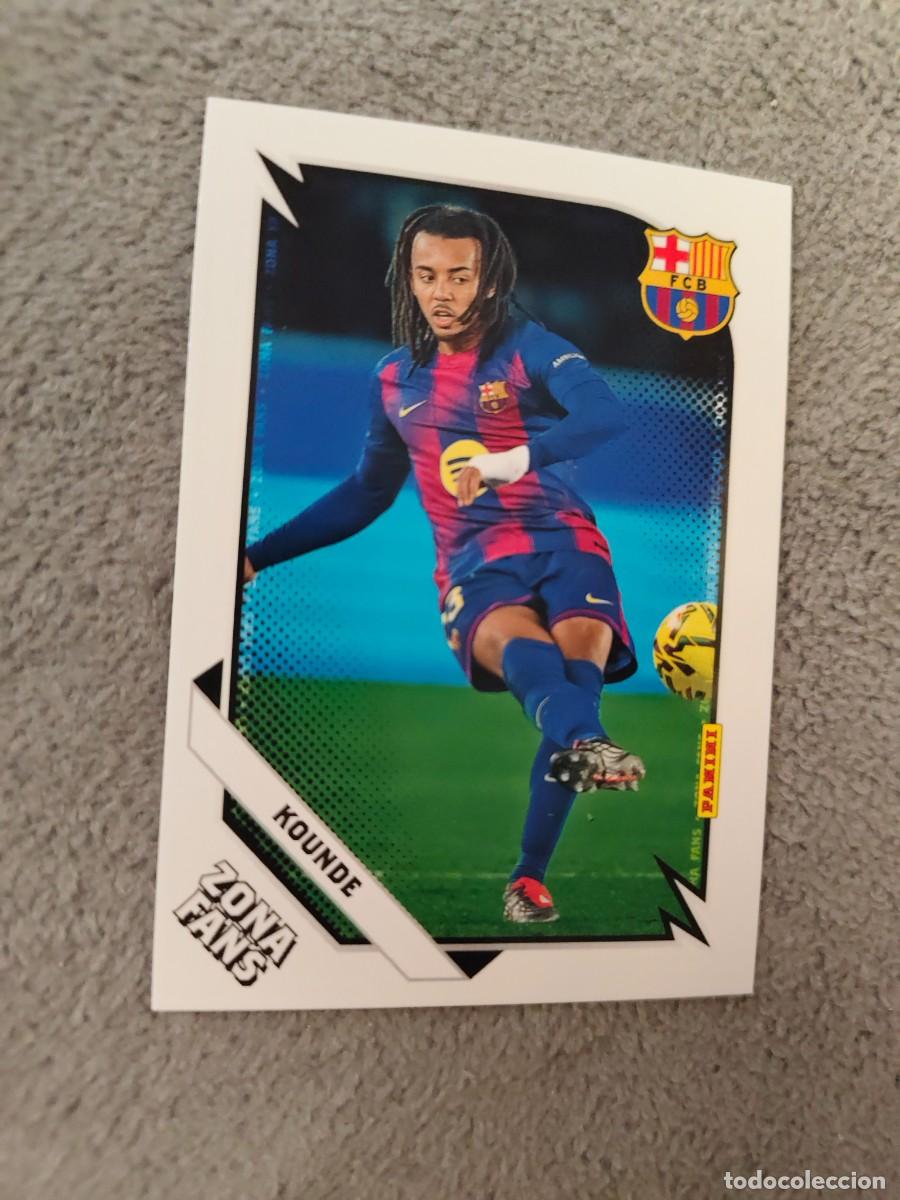 Fu&szlig;ball-Sticker: 32 PANINI CLUB BARCELONA 25 26 KOUNDE ZONA FANS 2025 2026