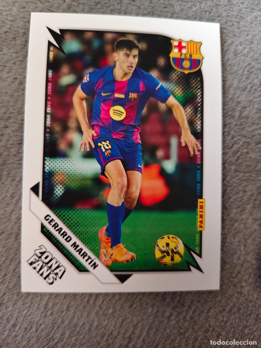 Fu&szlig;ball-Sticker: 35 PANINI CLUB BARCELONA 25 26 GERARD MART&Iacute;N ZONA FANS 2025 2026
