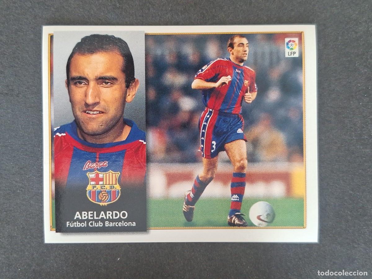 Cromos de Futebol: ABELARDO F. C. BARCELONA LIGA ESTE 1998 1999 98 99 NUNCA PEGADO SIN PEGAR