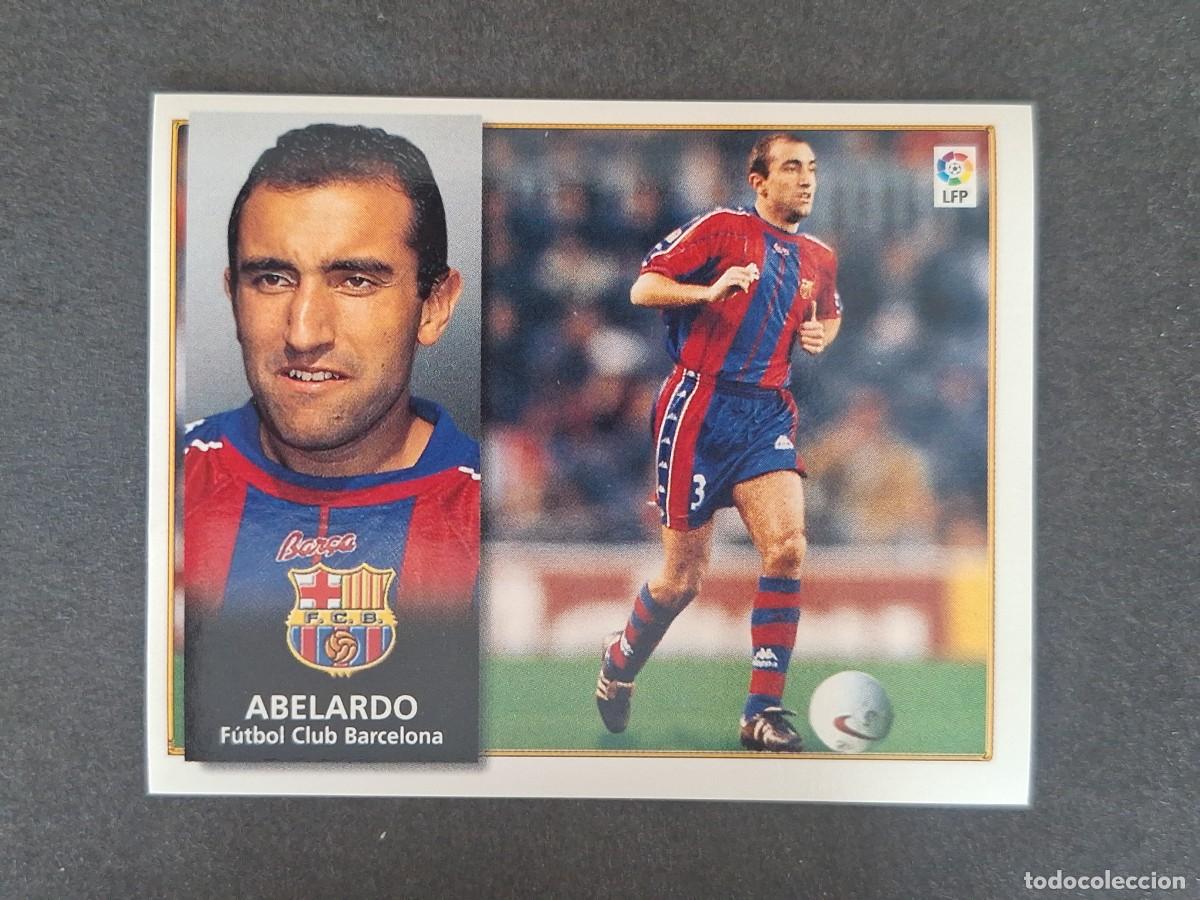 Cromos de Futebol: ABELARDO F. C. BARCELONA LIGA ESTE 1998 1999 98 99 NUNCA PEGADO SIN PEGAR