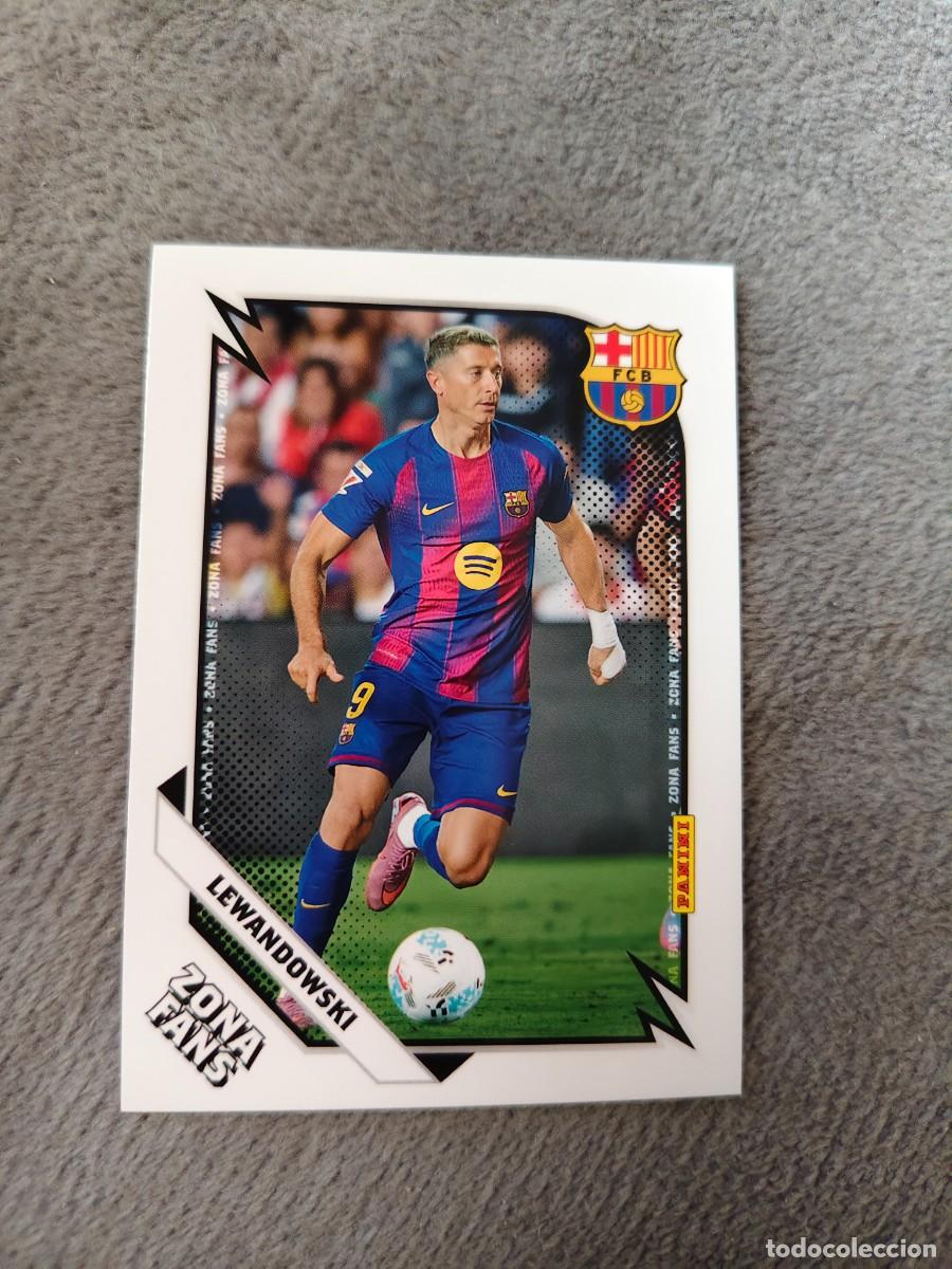 Cromos de Futebol: 43 PANINI CLUB BARCELONA 25 26 LEWANDOWSKI ZONA FANS 2025 2026