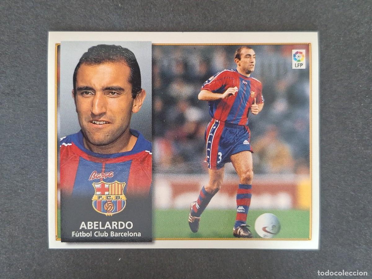 Cromos de Futebol: ABELARDO F. C. BARCELONA LIGA ESTE 1998 1999 98 99 NUNCA PEGADO SIN PEGAR
