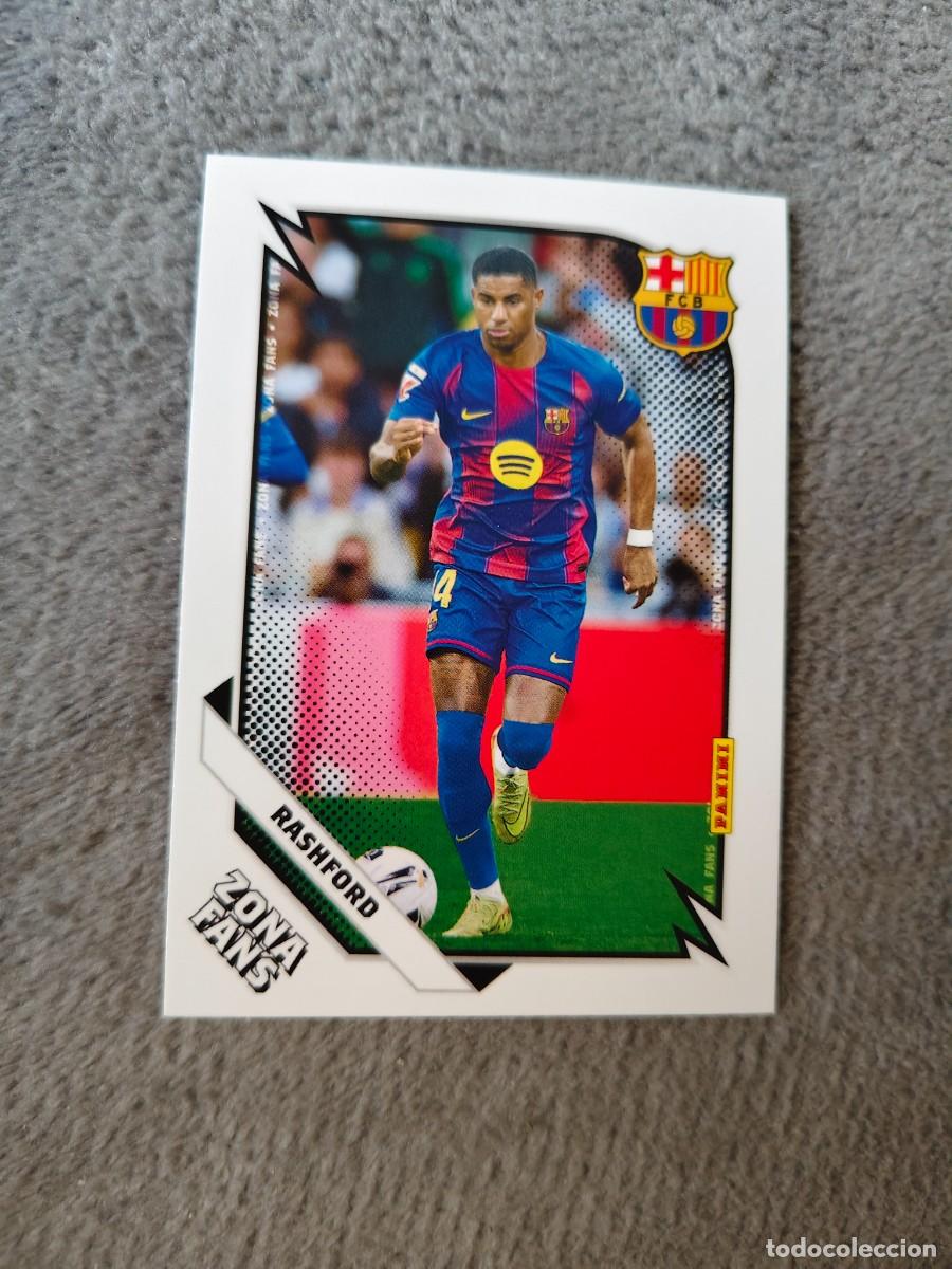 Cromos de Futebol: 44 PANINI CLUB BARCELONA 25 26 RASHFORD ZONA FANS 2025 2026