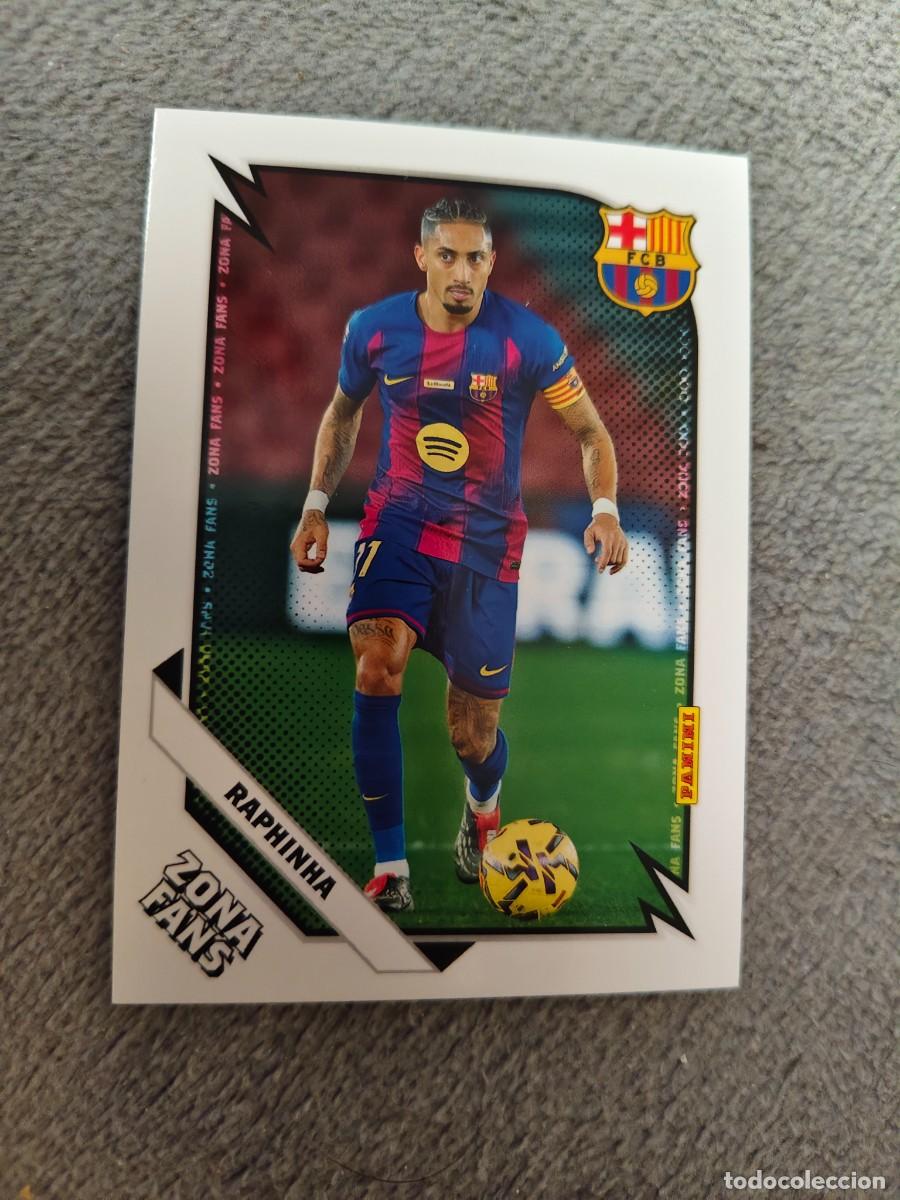 Cromos de Futebol: 45 PANINI CLUB BARCELONA 25 26 RAPHINHA ZONA FANS 2025 2026