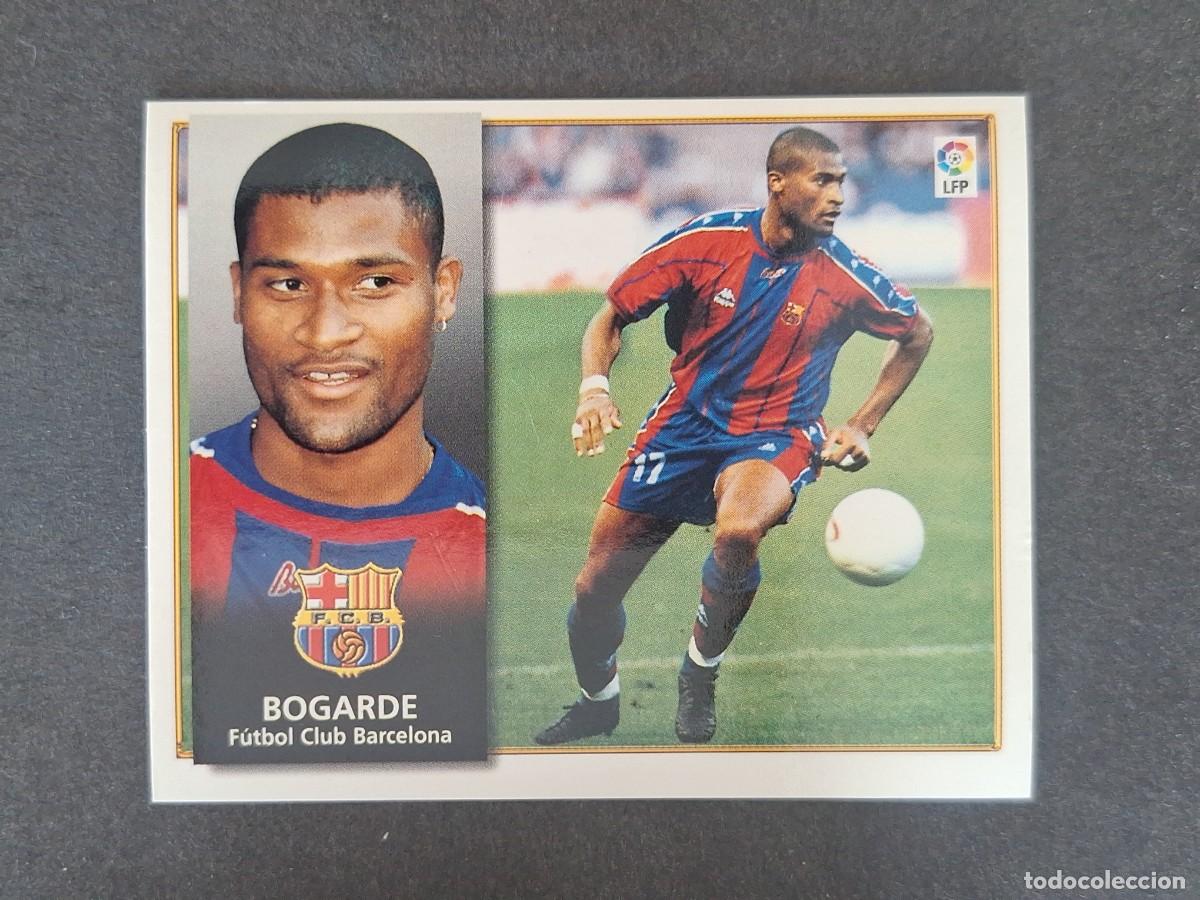 Figurine di Calcio: BOGARDE F. C. BARCELONA LIGA ESTE 1998 1999 98 99 NUNCA PEGADO SIN PEGAR