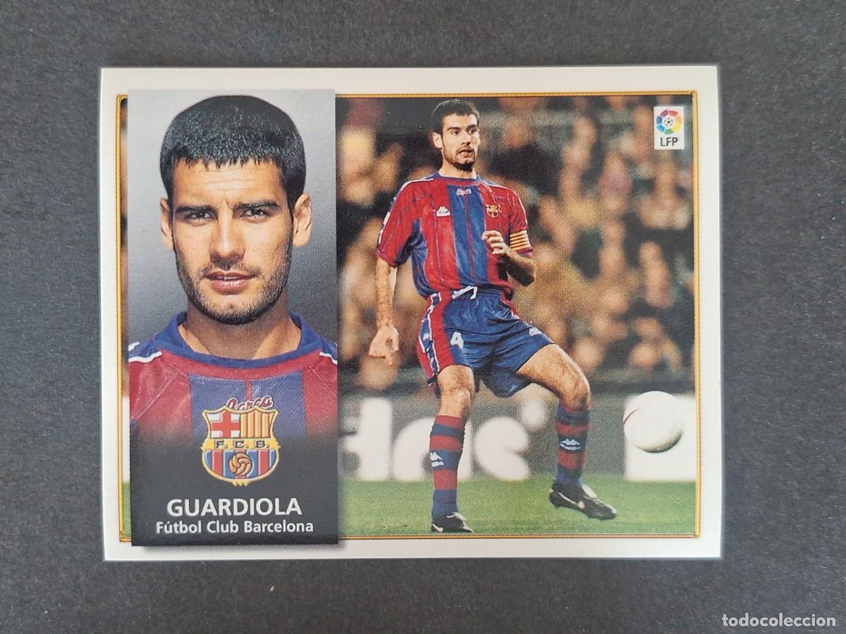 Cartes &agrave; collectionner de Football: GUARDIOLA F. C. BARCELONA LIGA ESTE 1998 1999 98 99 NUNCA PEGADO SIN PEGAR
