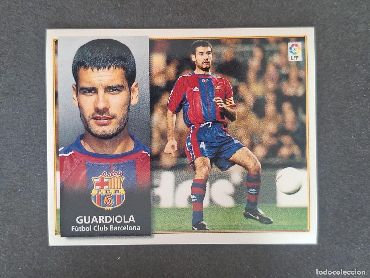 Cartes &agrave; collectionner de Football: GUARDIOLA F. C. BARCELONA LIGA ESTE 1998 1999 98 99 NUNCA PEGADO SIN PEGAR