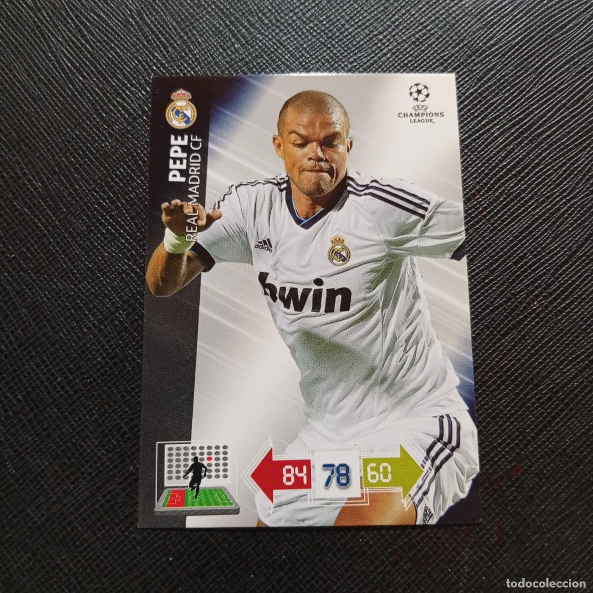 Cartes &agrave; collectionner de Football: PEPE REAL MADRID ADRENALYN CHAMPIONS LEAGUE 2012 2013 FUTBOL 12 13 - A188 PG397