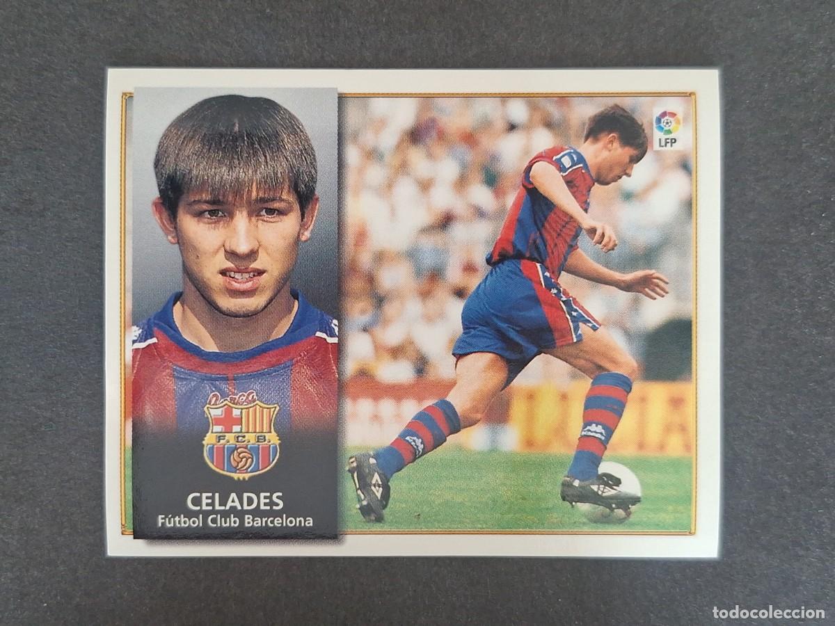 Cartes &agrave; collectionner de Football: CELADES F. C. BARCELONA LIGA ESTE 1998 1999 98 99 NUNCA PEGADO SIN PEGAR