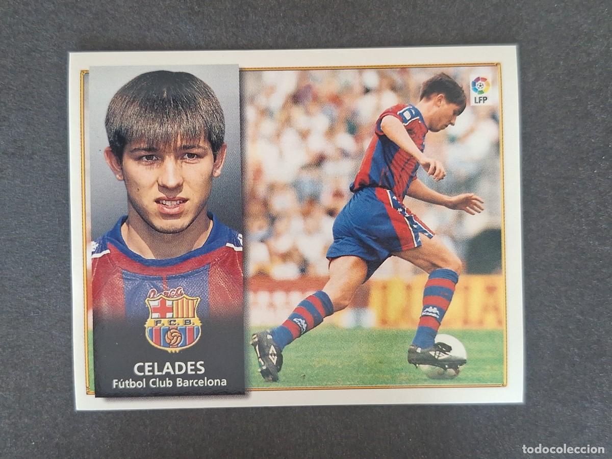Cartes &agrave; collectionner de Football: CELADES F. C. BARCELONA LIGA ESTE 1998 1999 98 99 NUNCA PEGADO SIN PEGAR