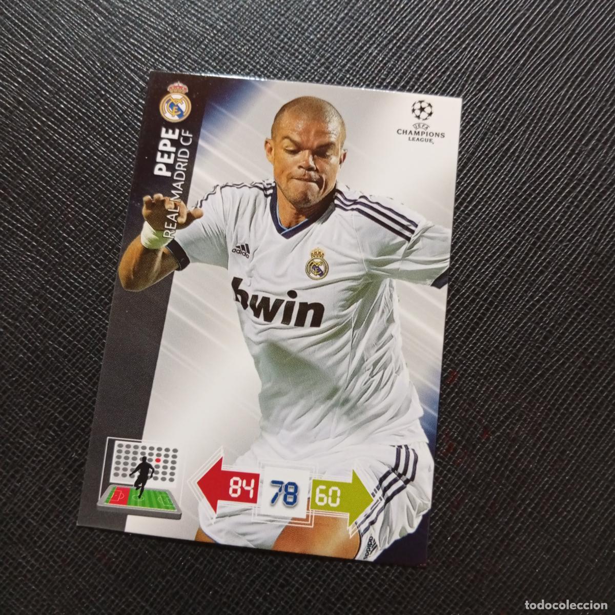 Cartes &agrave; collectionner de Football: PEPE REAL MADRID ADRENALYN CHAMPIONS LEAGUE 2012 2013 FUTBOL 12 13 - A188 PG415