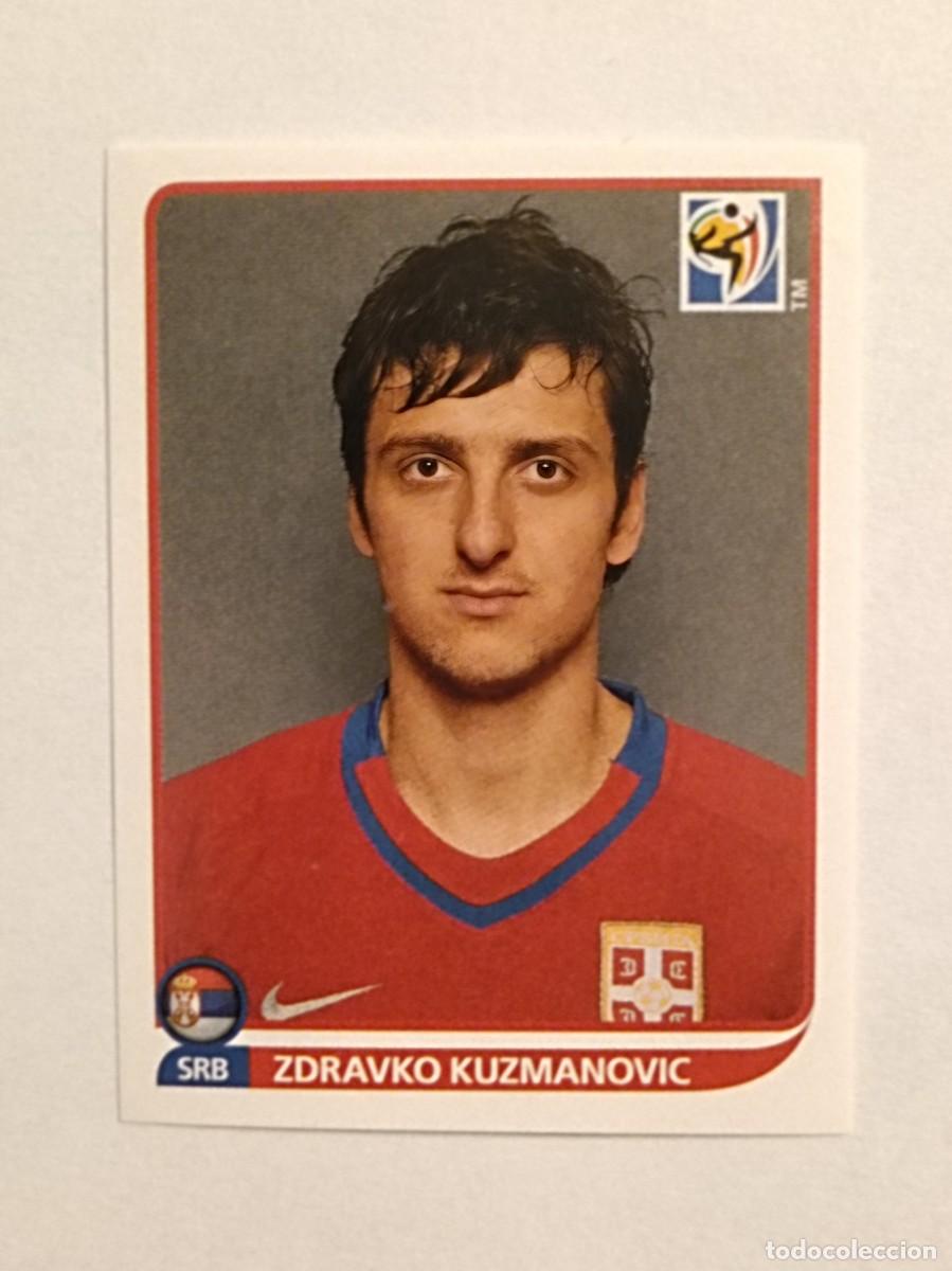 Cartes &agrave; collectionner de Football: #306 ZDRAVKO KUZMANOVIC (SERBIA) MUNDIAL SUDAFRICA 2010 PANINI