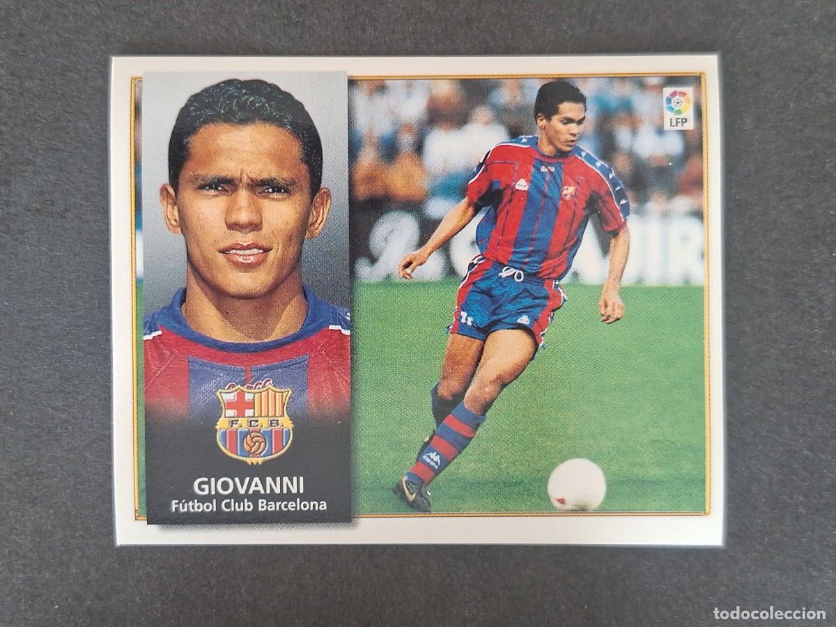 Cartes &agrave; collectionner de Football: GIOVANNI F. C. BARCELONA LIGA ESTE 1998 1999 98 99 NUNCA PEGADO SIN PEGAR