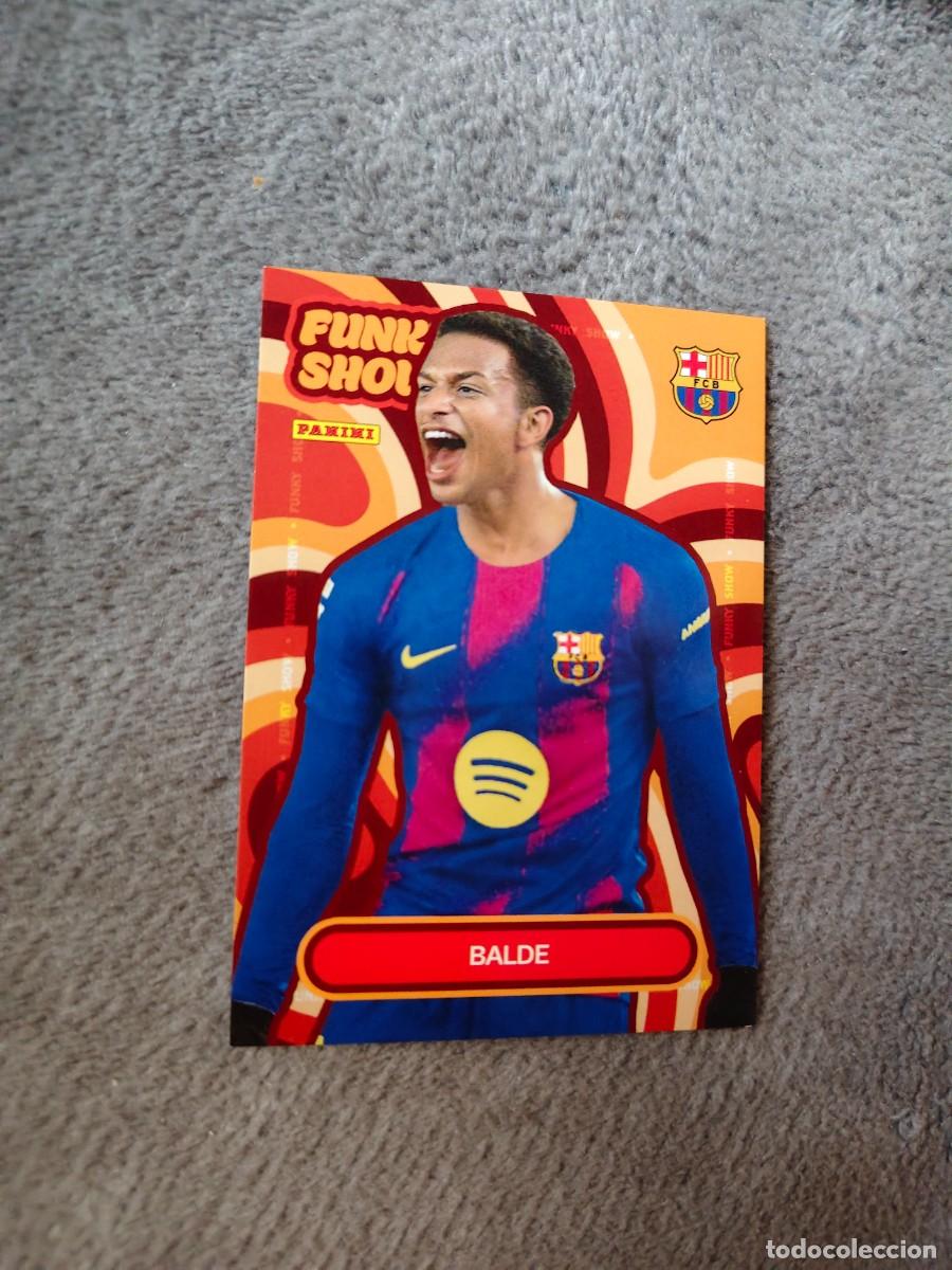 Fu&szlig;ball-Sticker: 51 PANINI CLUB BARCELONA 25 26 BALDE FUNKY SHOW 2025 2026