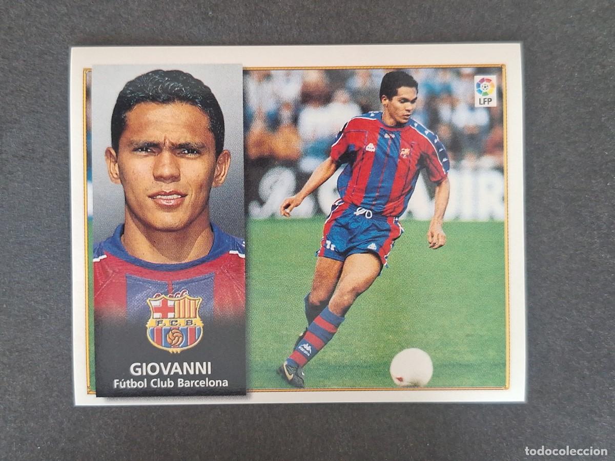 Cromos de f&uacute;tbol: GIOVANNI F. C. BARCELONA LIGA ESTE 1998 1999 98 99 NUNCA PEGADO SIN PEGAR