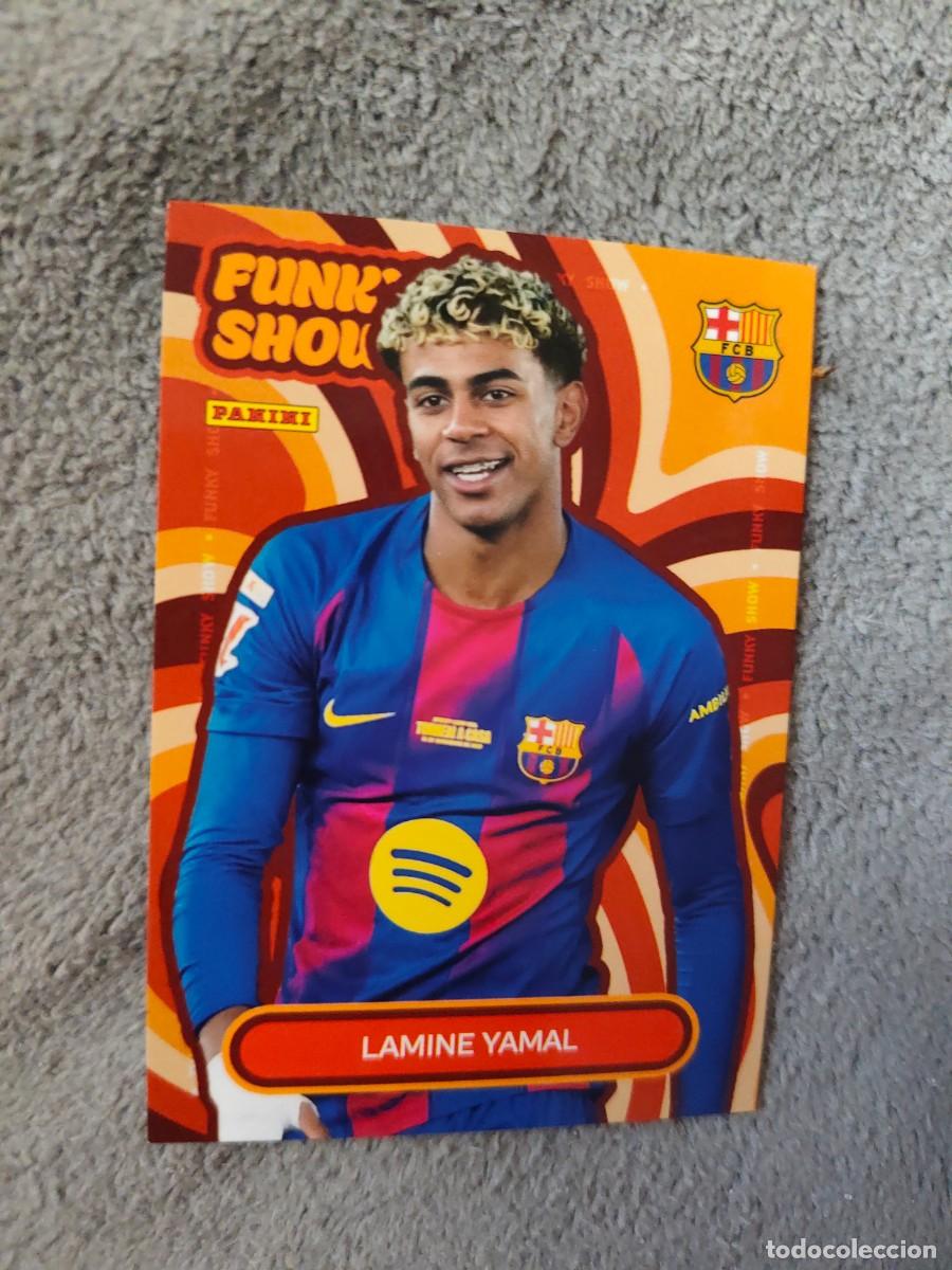 Cromos de f&uacute;tbol: 54 PANINI CLUB BARCELONA 25 26 LAMINE YAMAL FUNKY SHOW 2025 2026
