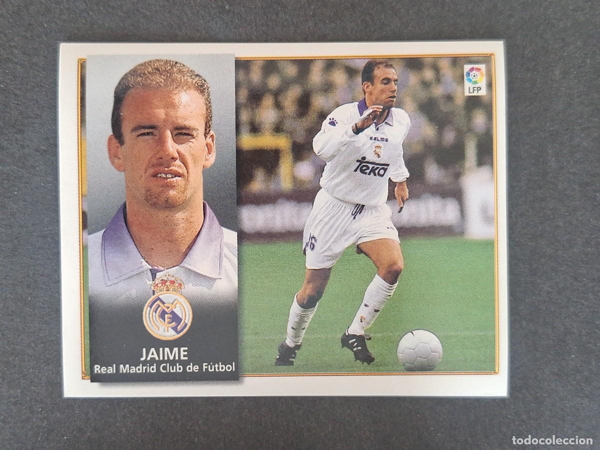 Fu&szlig;ball-Sticker: JAIME REAL MADRID LIGA ESTE 1998 1999 98 99 NUNCA PEGADO SIN PEGAR
