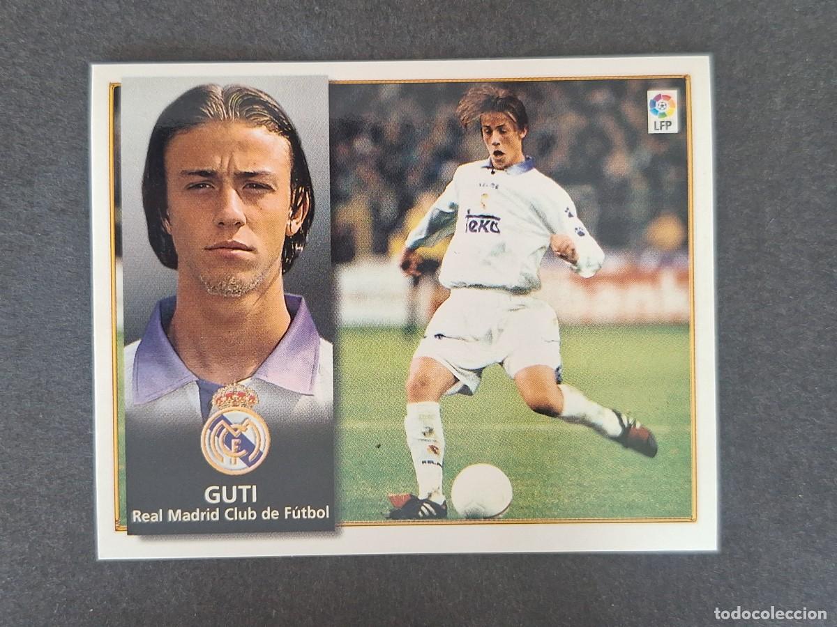 Figurine di Calcio: GUTI REAL MADRID LIGA ESTE 1998 1999 98 99 NUNCA PEGADO SIN PEGAR