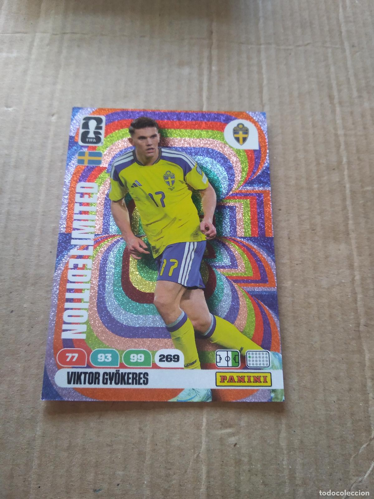 Figurine di Calcio: GYOKERES SUECIA EDICION LIMITADA CROMO FUTBOL PANINI ADRENALYN MUNDIAL 2026 WORLD CUP