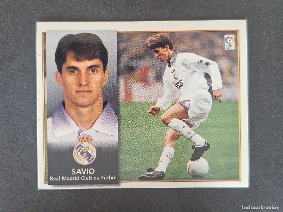 Cromos de f&uacute;tbol: SAVIO REAL MADRID LIGA ESTE 1998 1999 98 99 NUNCA PEGADO SIN PEGAR