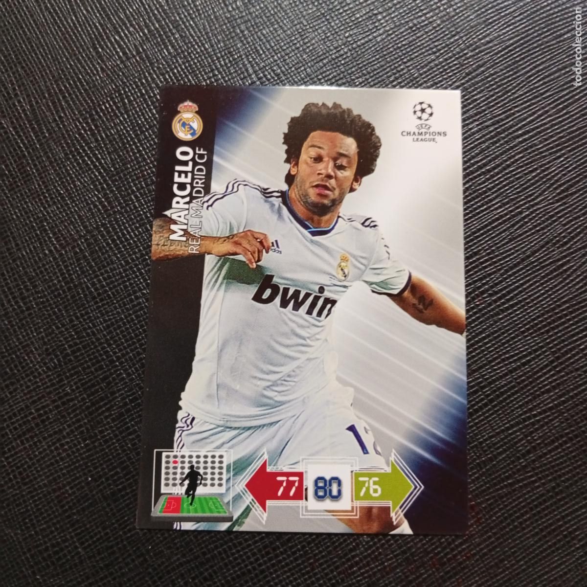 Cromos de f&uacute;tbol: MARCELO REAL MADRID ADRENALYN CHAMPIONS LEAGUE 2012 2013 FUTBOL 12 13 - A188 PG460