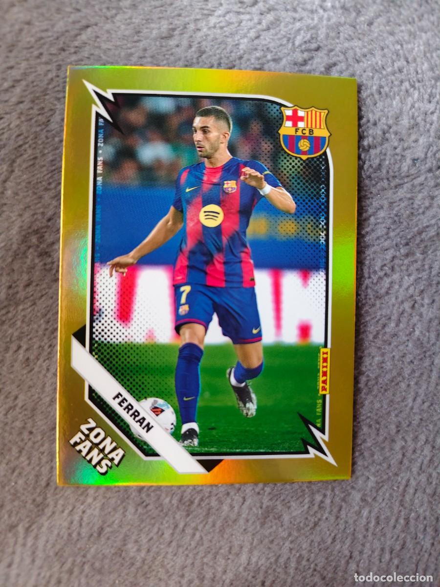 Cromos de f&uacute;tbol: KO42 42 PANINI CLUB BARCELONA 25 26 FERRAN ZONA FANS GOLD KROMIX 2025 2026