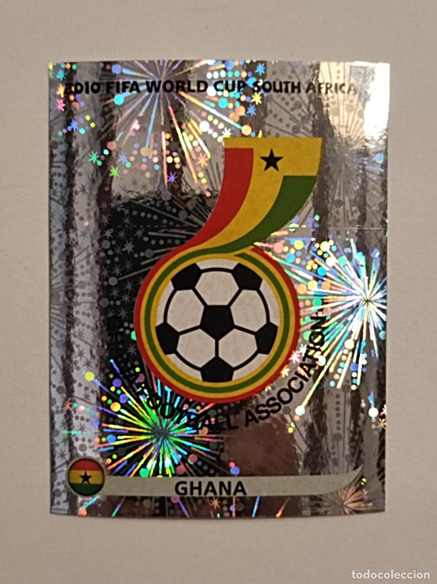 Cromos de f&uacute;tbol: #316 ESCUDO (GHANA) MUNDIAL SUDAFRICA 2010 PANINI