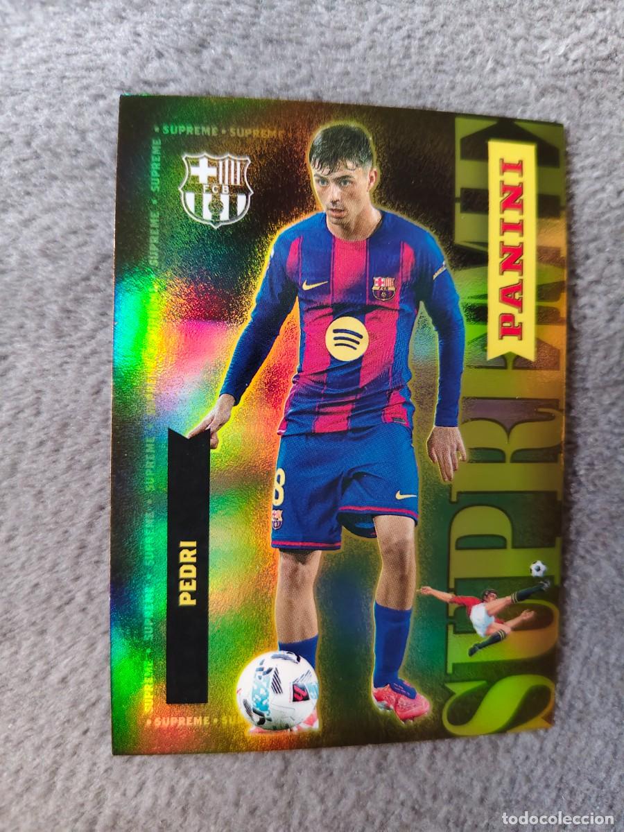 Cromos de f&uacute;tbol: S1 PANINI CLUB BARCELONA 25 26 PEDRI SUPREME 2025 2026