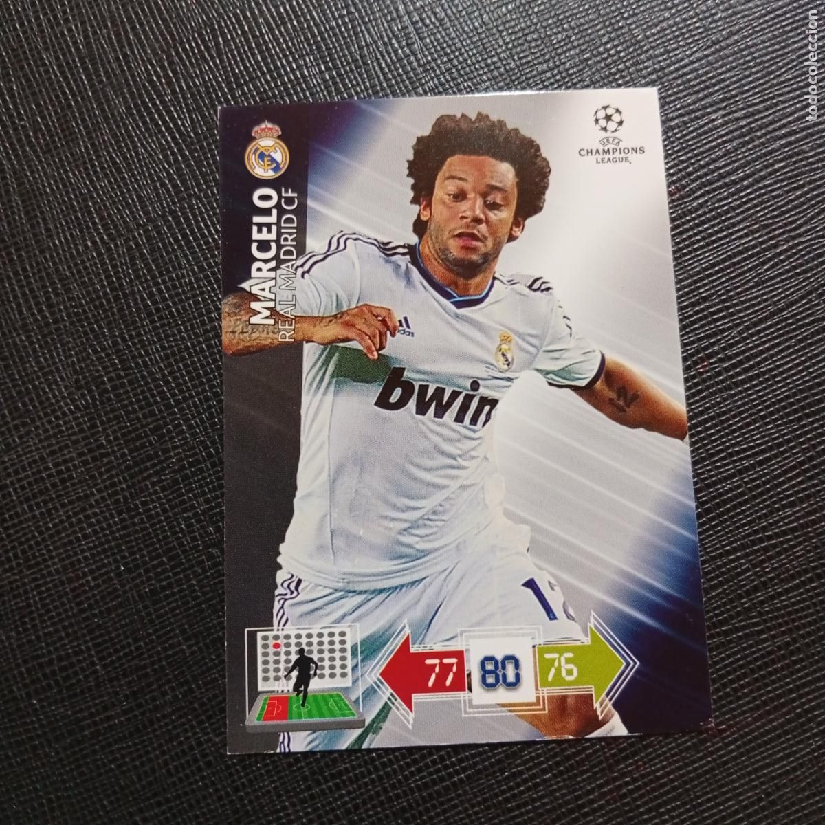 Cromos de f&uacute;tbol: MARCELO REAL MADRID ADRENALYN CHAMPIONS LEAGUE 2012 2013 FUTBOL 12 13 - A188 PG487