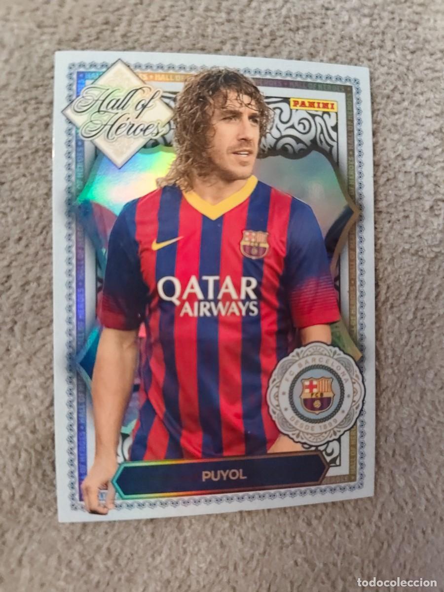 Cromos de f&uacute;tbol: HH6 PANINI CLUB BARCELONA 25 26 PUYOL HALL OF H&Eacute;ROES 2025 2026