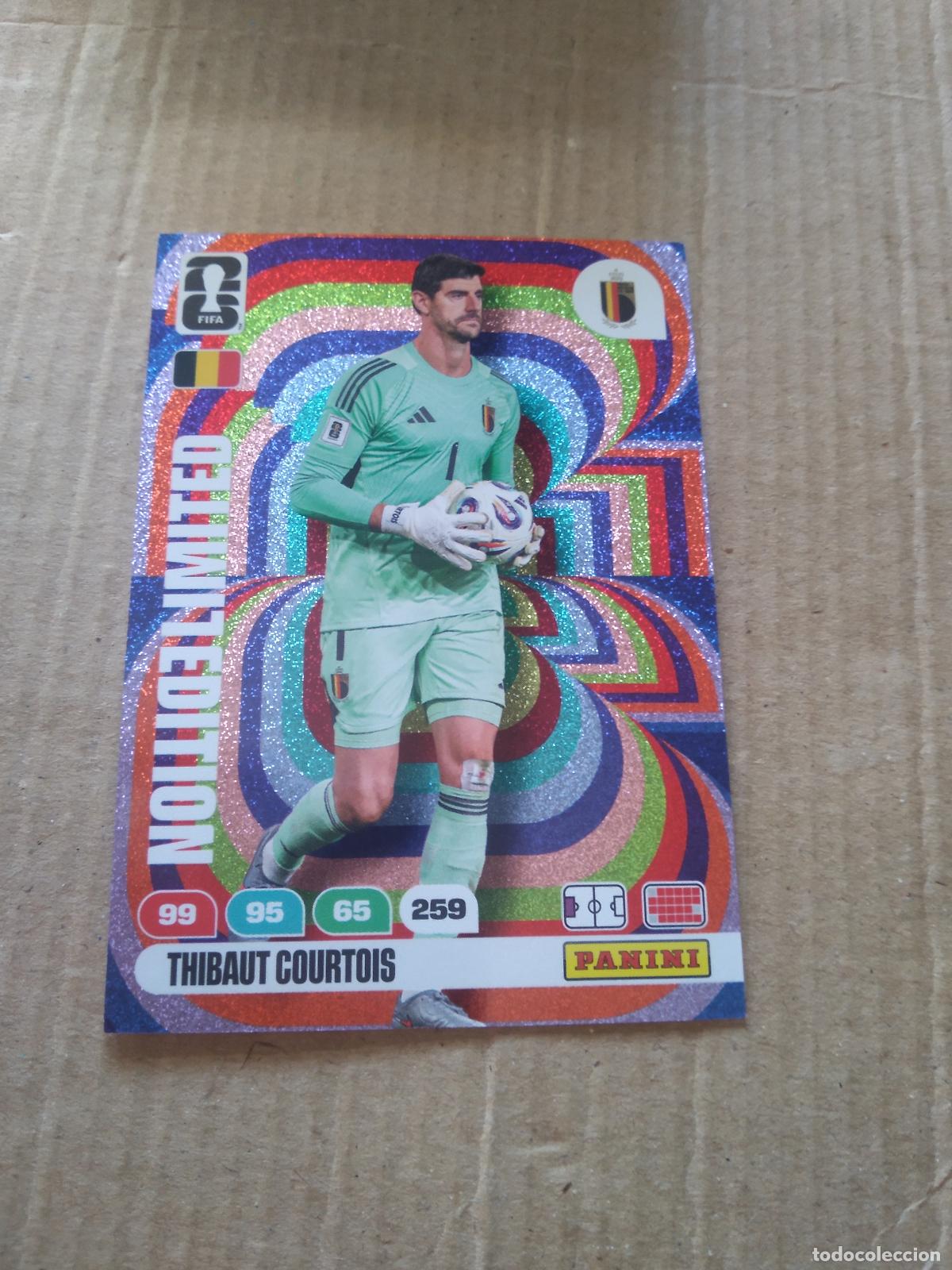 Fu&szlig;ball-Sticker: COURTOIS BELGICA EDICION LIMITADA CROMO FUTBOL PANINI ADRENALYN MUNDIAL 2026 WORLD CUP