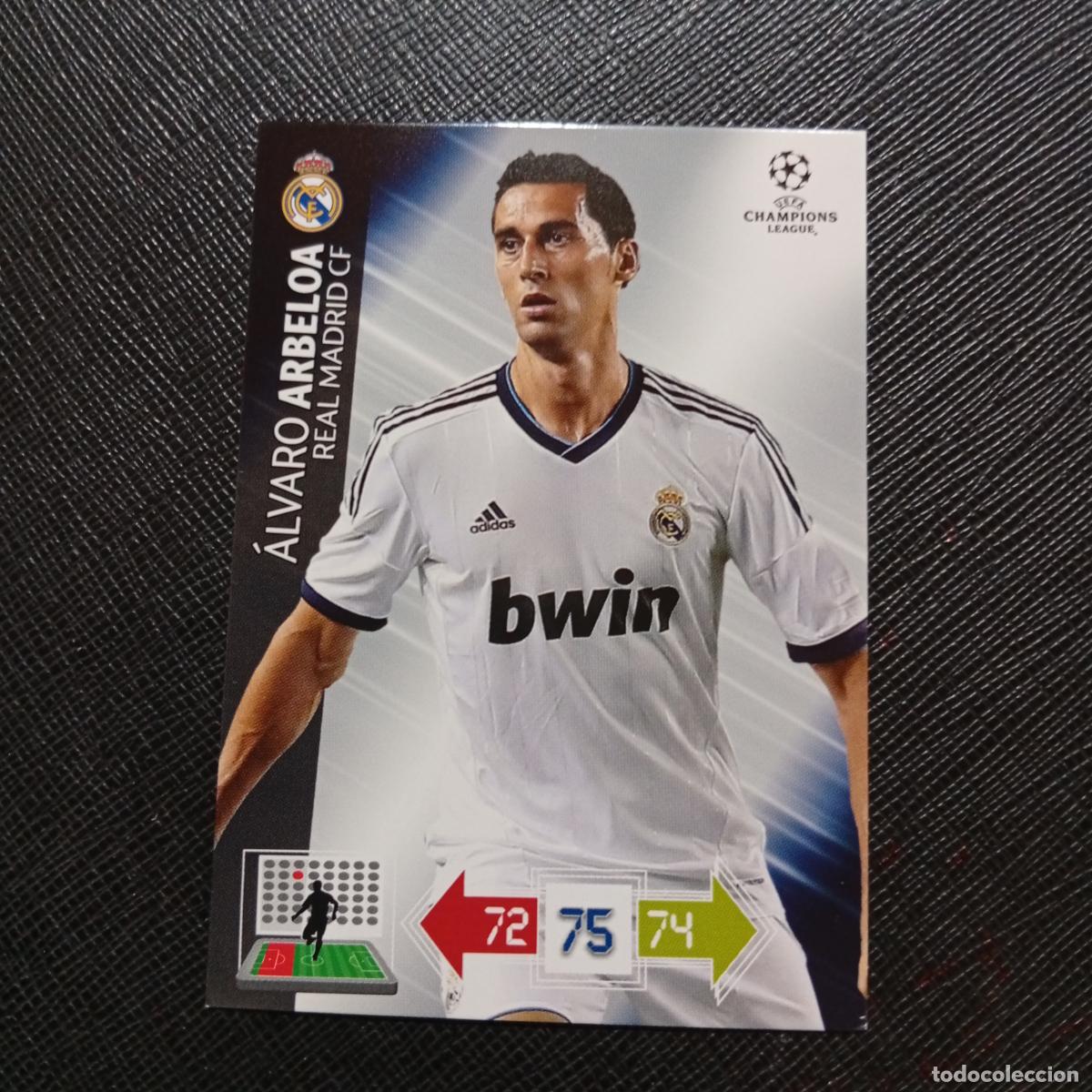 Fu&szlig;ball-Sticker: ARBELOA REAL MADRID ADRENALYN CHAMPIONS LEAGUE 2012 2013 FUTBOL 12 13 - A188 PG487 B