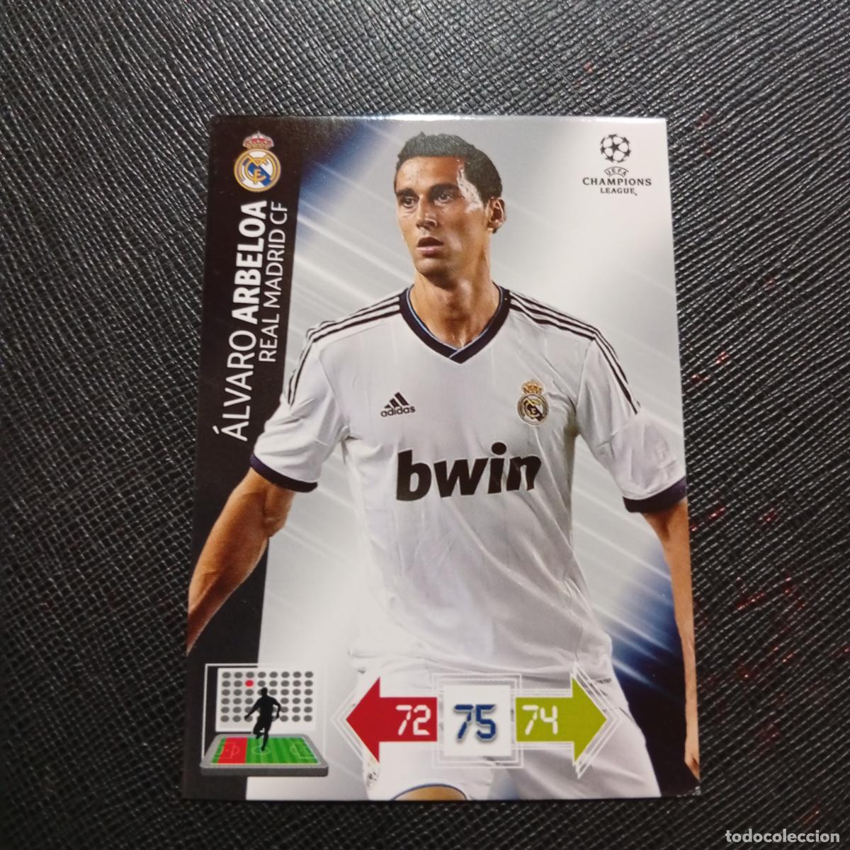 Fu&szlig;ball-Sticker: ARBELOA REAL MADRID ADRENALYN CHAMPIONS LEAGUE 2012 2013 FUTBOL 12 13 - A188 PG523 B