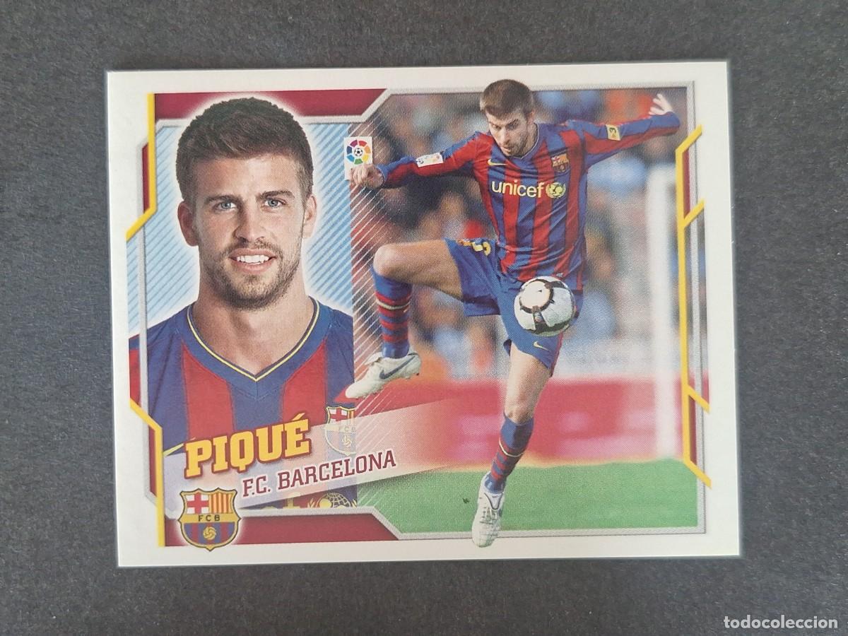 Fu&szlig;ball-Sticker: PIQUE F. C. BARCELONA LIGA ESTE 2010 2011 10 11 NUNCA PEGADO SIN PEGAR