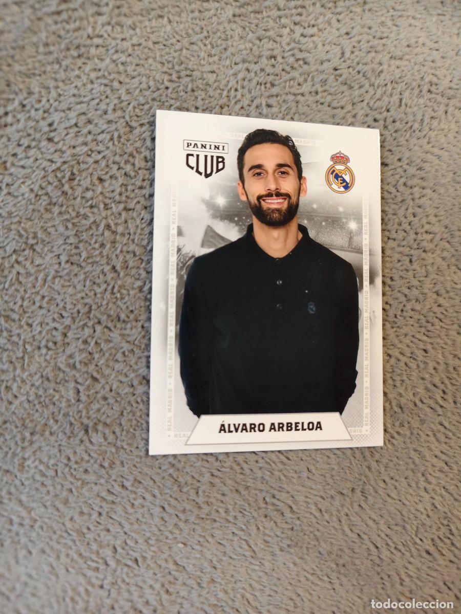 Cromos de Futebol: 5 PANINI CLUB REAL MADRID 25 26 &Aacute;LVARO ARBELOA ADN 2025 2026