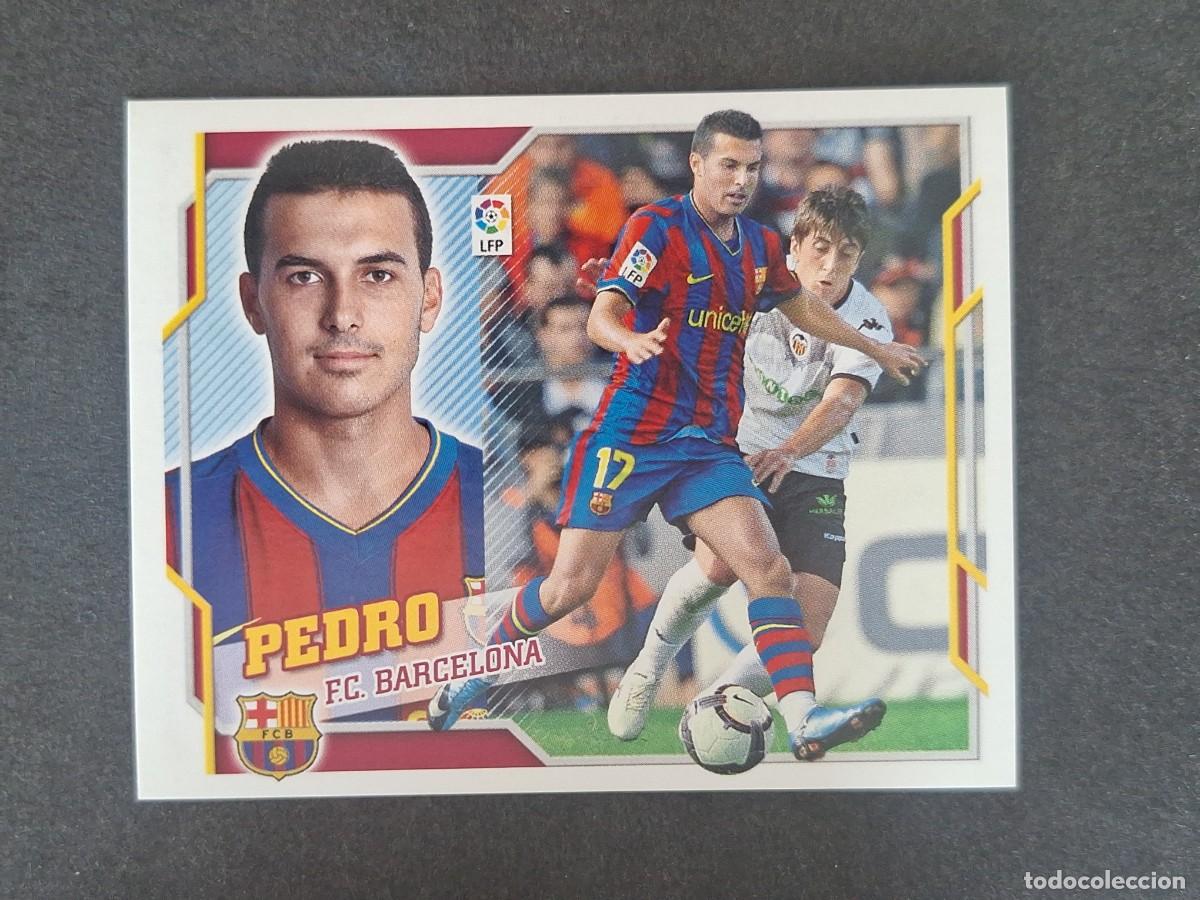 Cromos de Futebol: PEDRO F. C. BARCELONA LIGA ESTE 2010 2011 10 11 NUNCA PEGADO SIN PEGAR