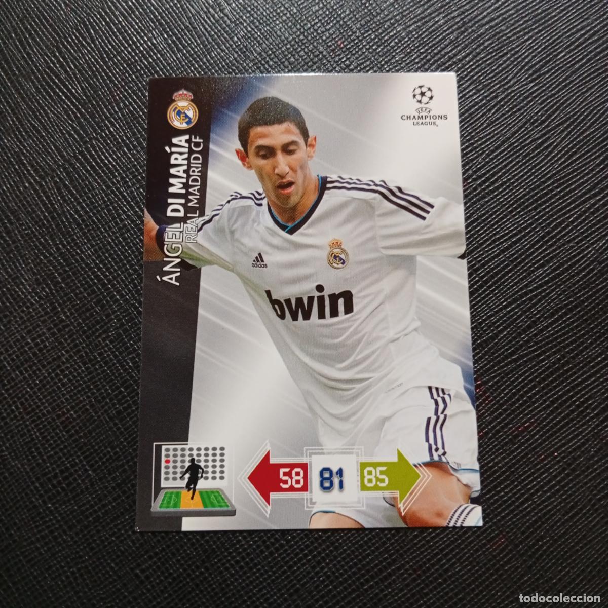 Figurine di Calcio: DI MARIA REAL MADRID ADRENALYN CHAMPIONS LEAGUE 2012 2013 FUTBOL 12 13 - A188 PG505 B