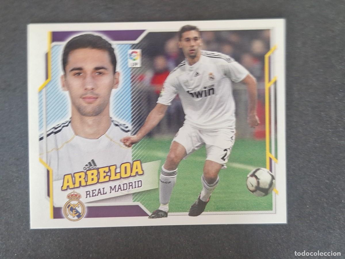 Figurine di Calcio: ARBELOA REAL MADRID LIGA ESTE 2010 2011 10 11 NUNCA PEGADO SIN PEGAR
