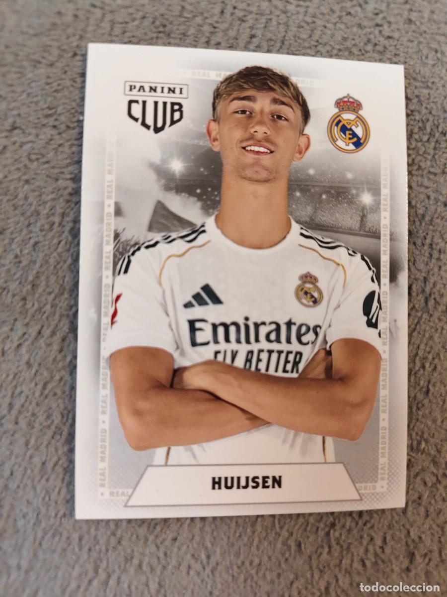 Figurine di Calcio: 12 PANINI CLUB REAL MADRID 25 26 HUIJSEN ADN 2025 2026
