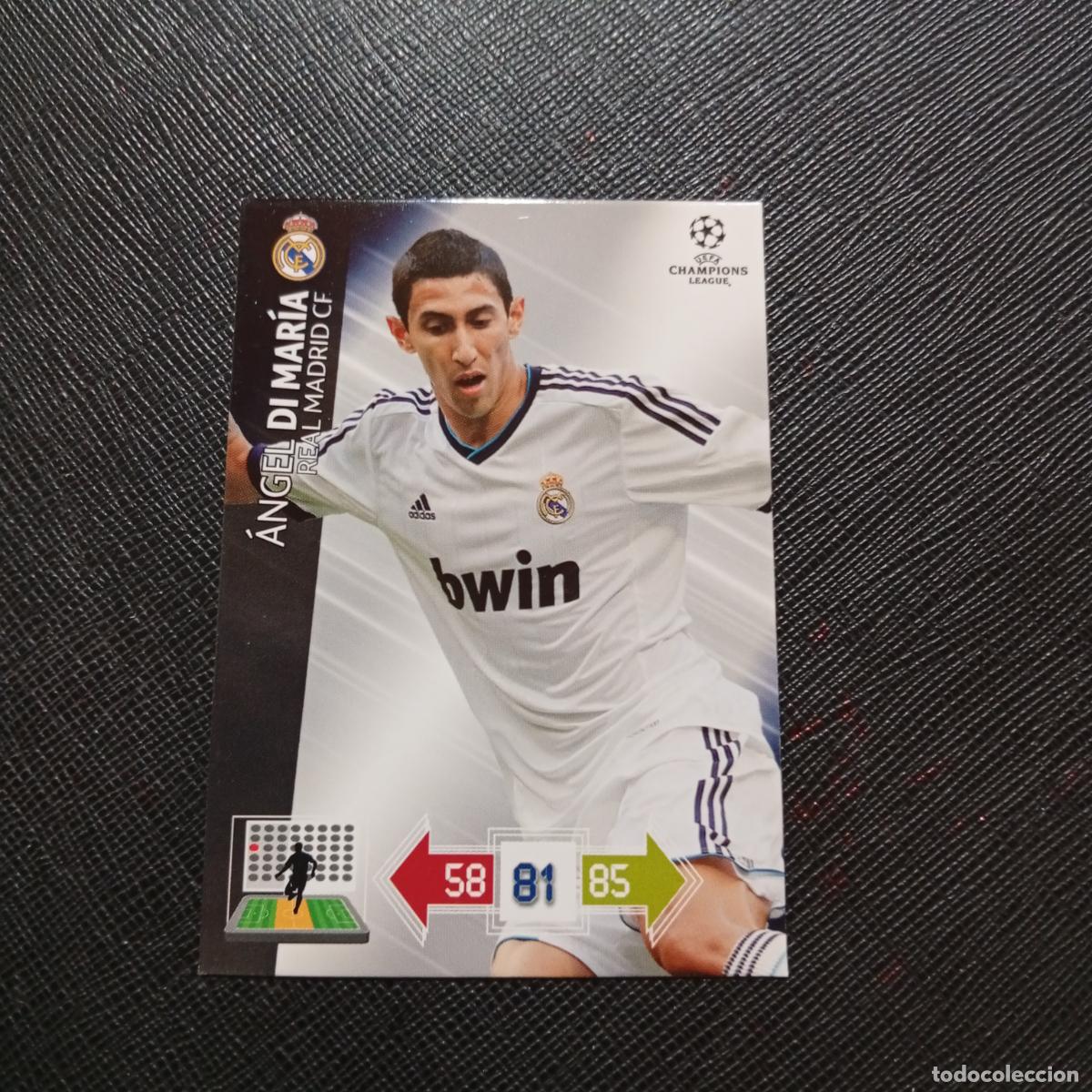 Cartes &agrave; collectionner de Football: DI MARIA REAL MADRID ADRENALYN CHAMPIONS LEAGUE 2012 2013 FUTBOL 12 13 - A188 PG514