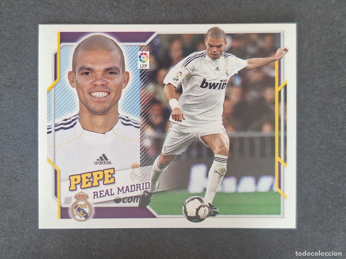 Cartes &agrave; collectionner de Football: PEPE REAL MADRID LIGA ESTE 2010 2011 10 11 NUNCA PEGADO SIN PEGAR