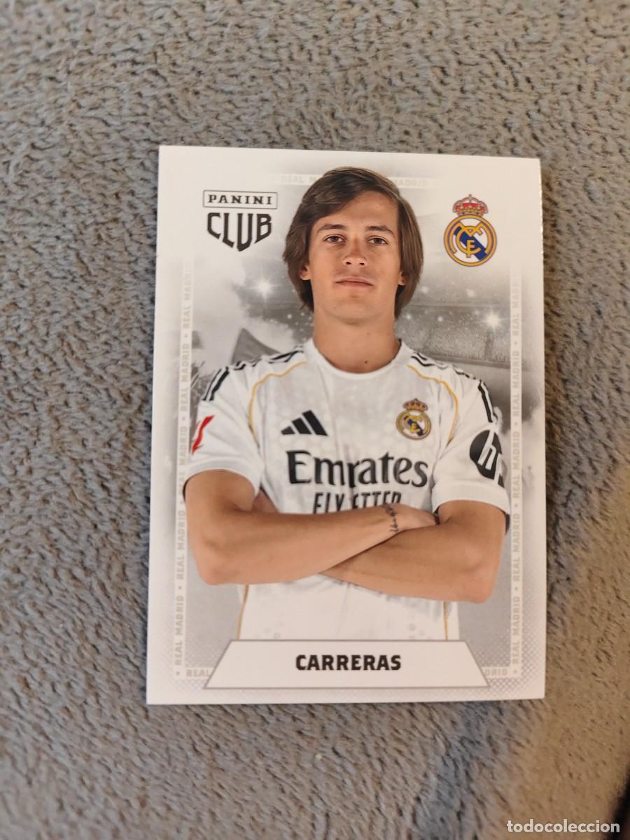 Cromos de f&uacute;tbol: 15 PANINI CLUB REAL MADRID 25 26 CARRERAS ADN 2025 2026